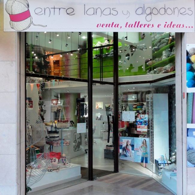Tienda de lanas y telas en Castellón