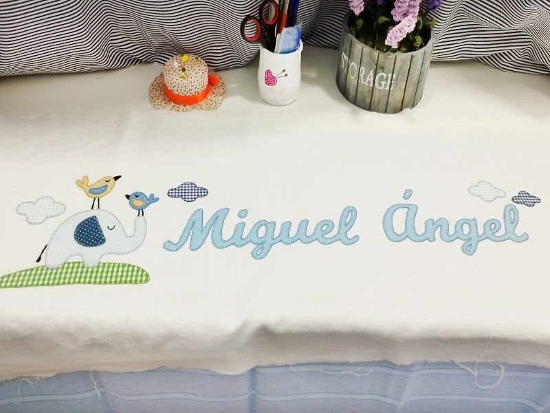Patchwork personalizado para bebés