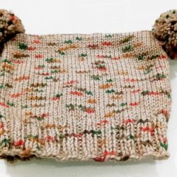 Gorros de lana a mano para bebés