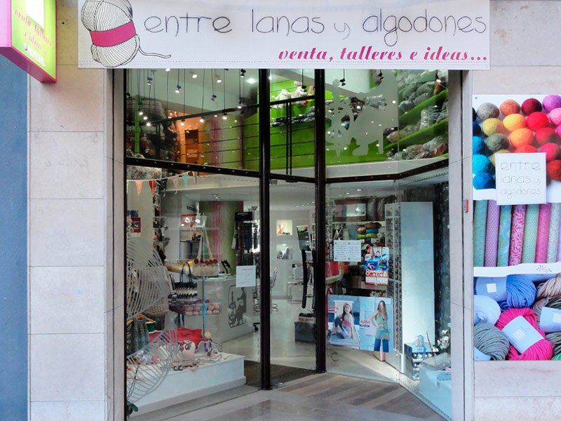 Tienda de lanas y telas en Castellón